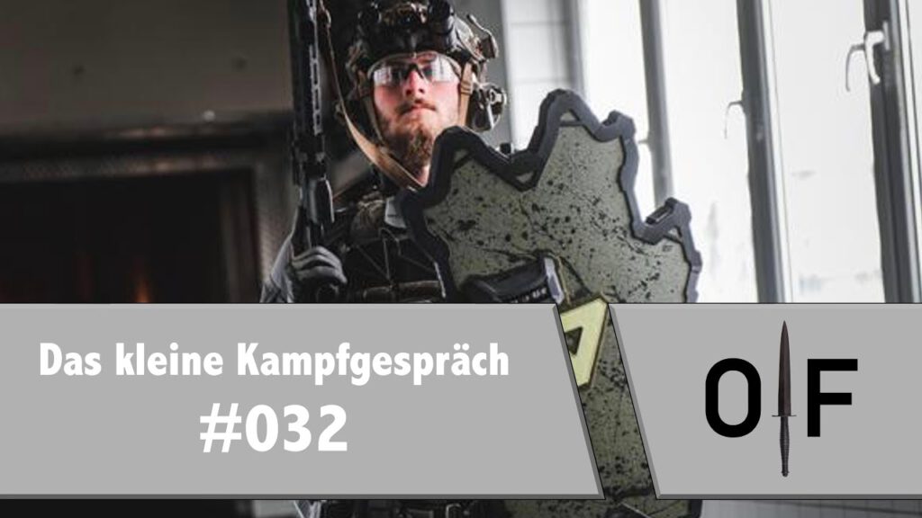 Der Einsatzschild: Eine Spielerei der Sondereinheiten? // Das kleine Kampfgespräch #032
